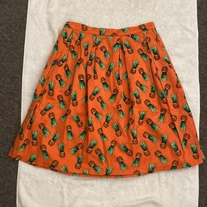 Ixia Pleated Pineapple Skirt